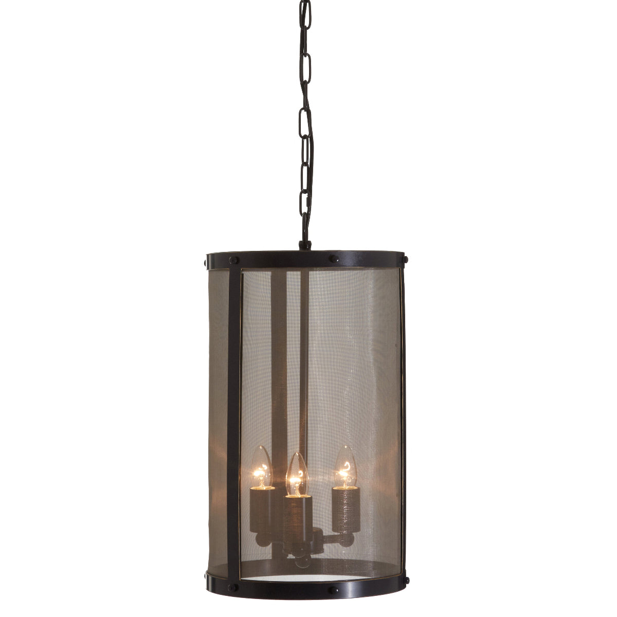 Beaumonde Home Hampstead Black Finish Small Pendant Light With Hints Of Gold 6