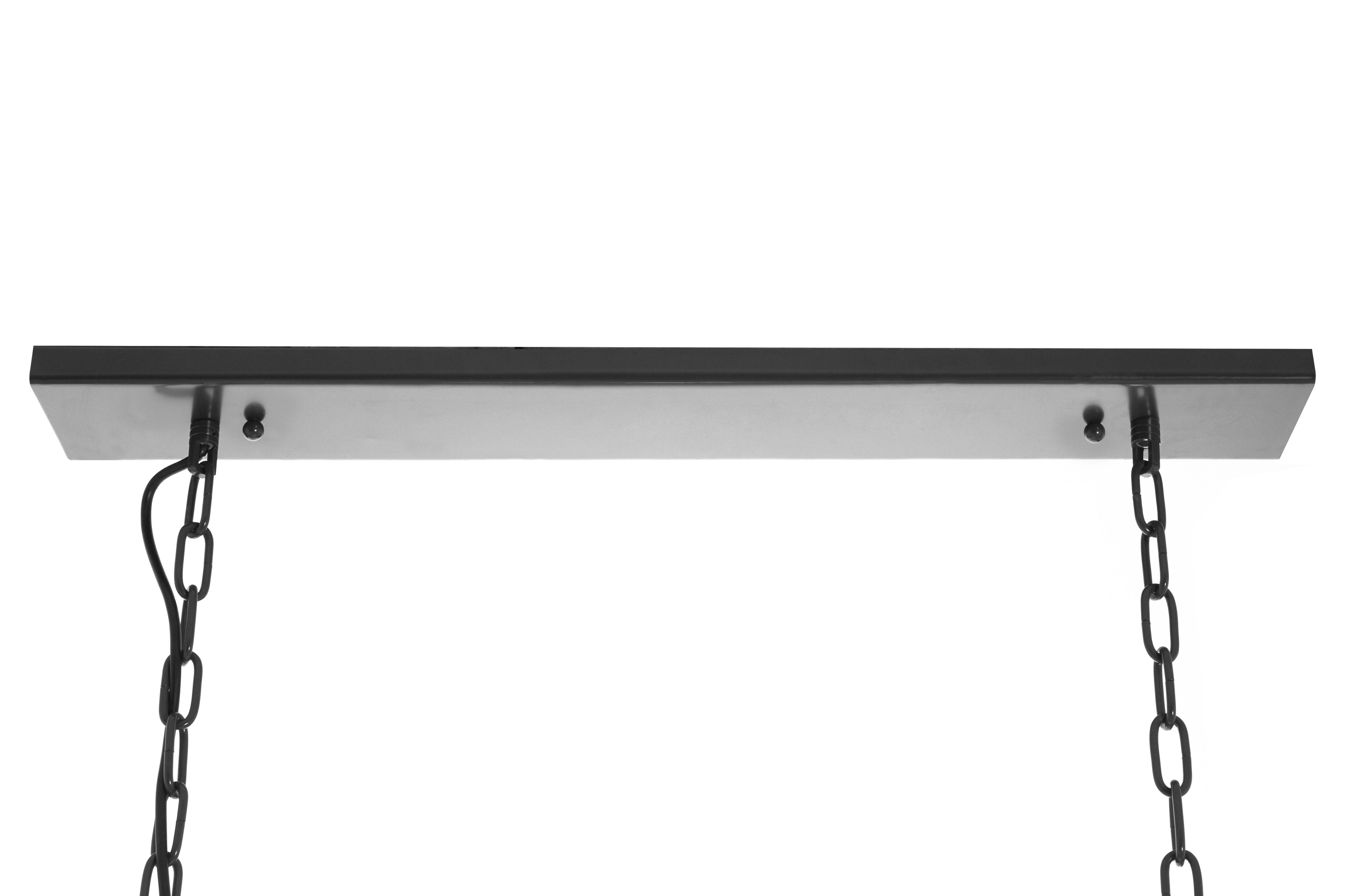 Beaumonde Home Hampstead Black Finish Wide Pendant Light With Hints Of Gold 3