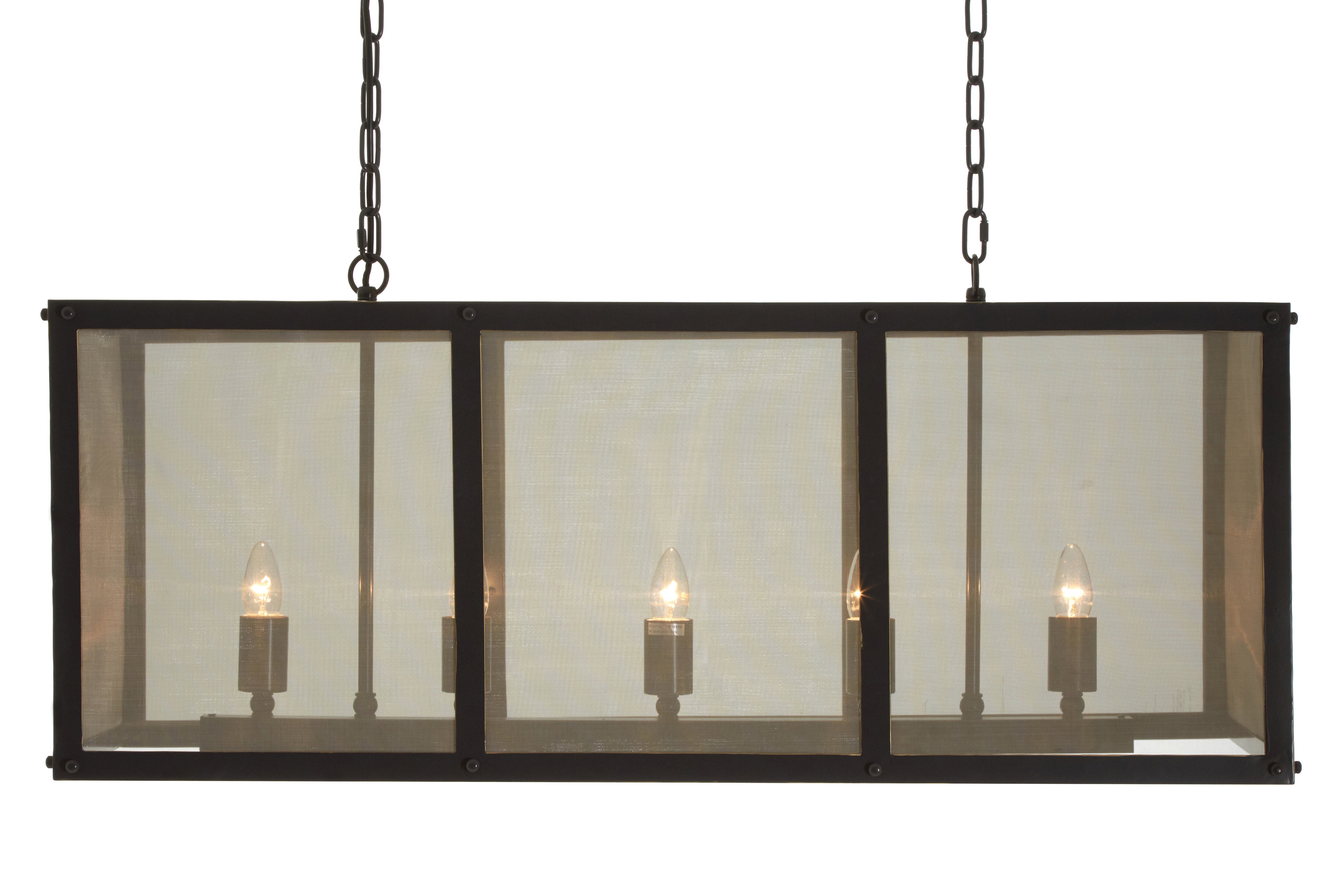 Beaumonde Home Hampstead Black Finish Wide Pendant Light With Hints Of Gold 2