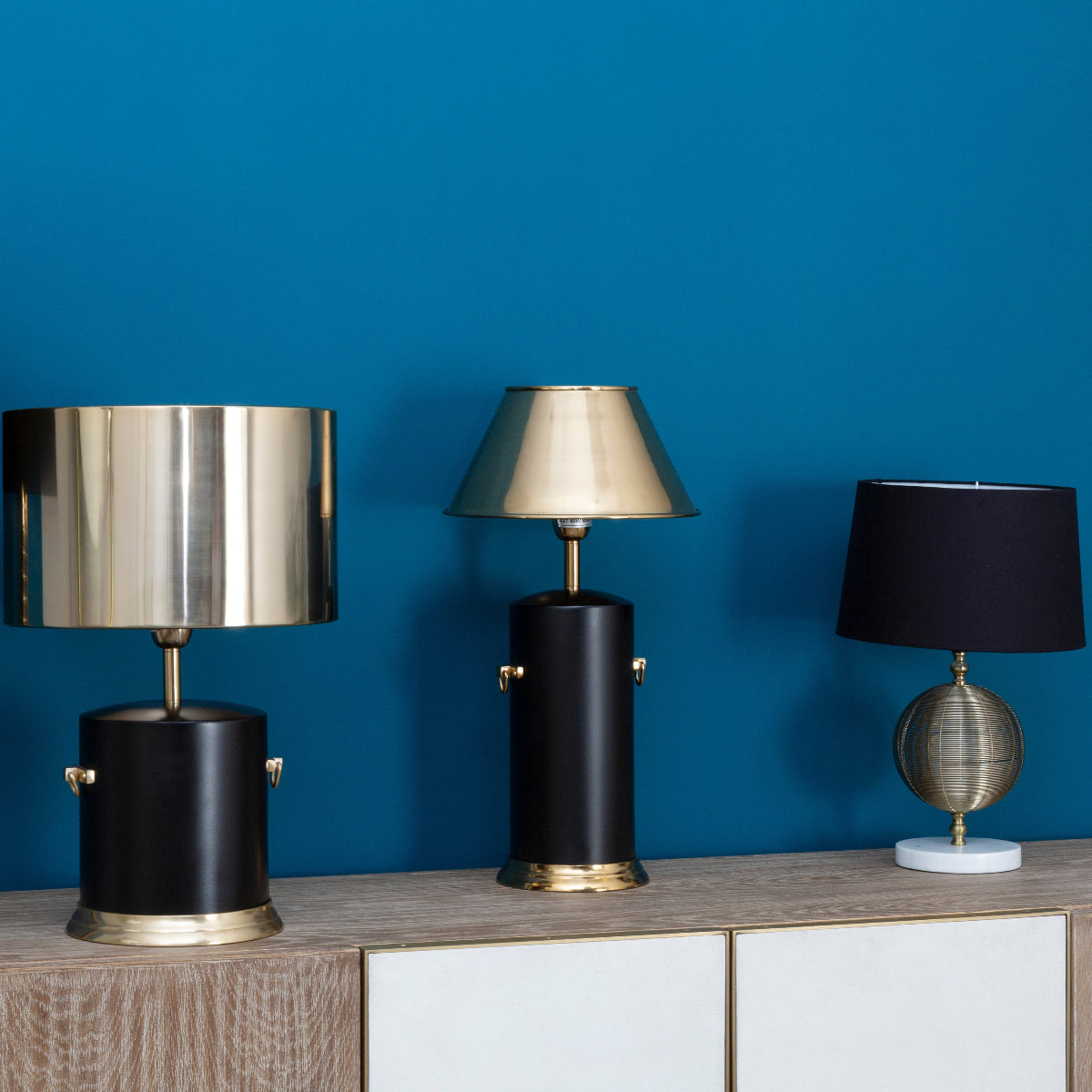 Beaumonde Home Melvin Empire Shade Table Lamp 8