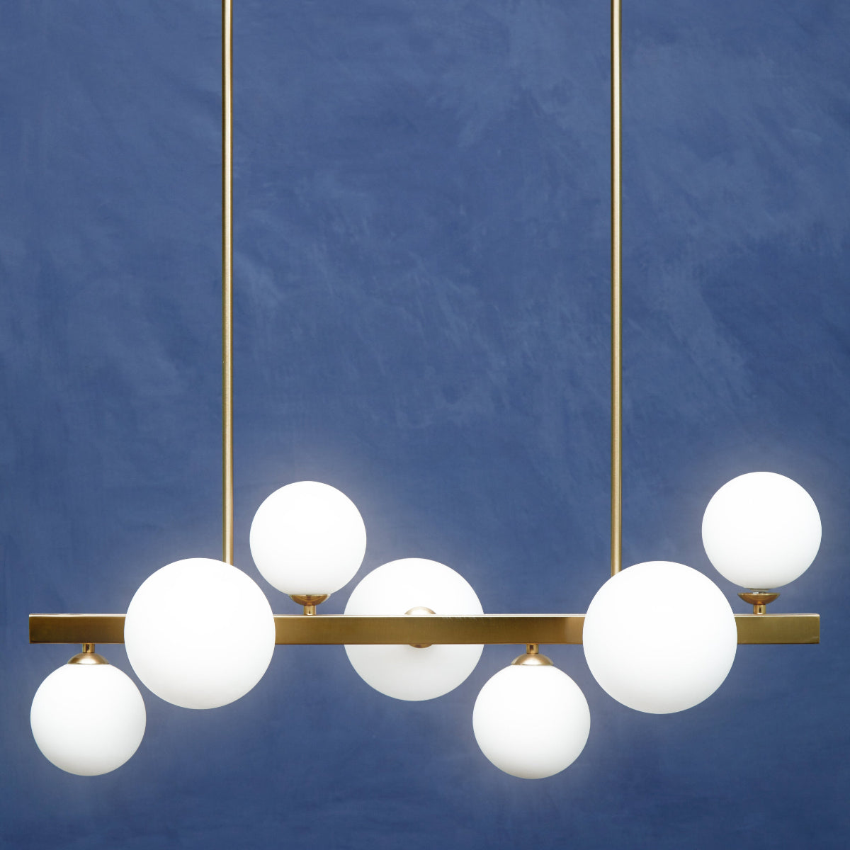 Beaumonde Home Abira Bronze 7 Light Pendant Lamp 6