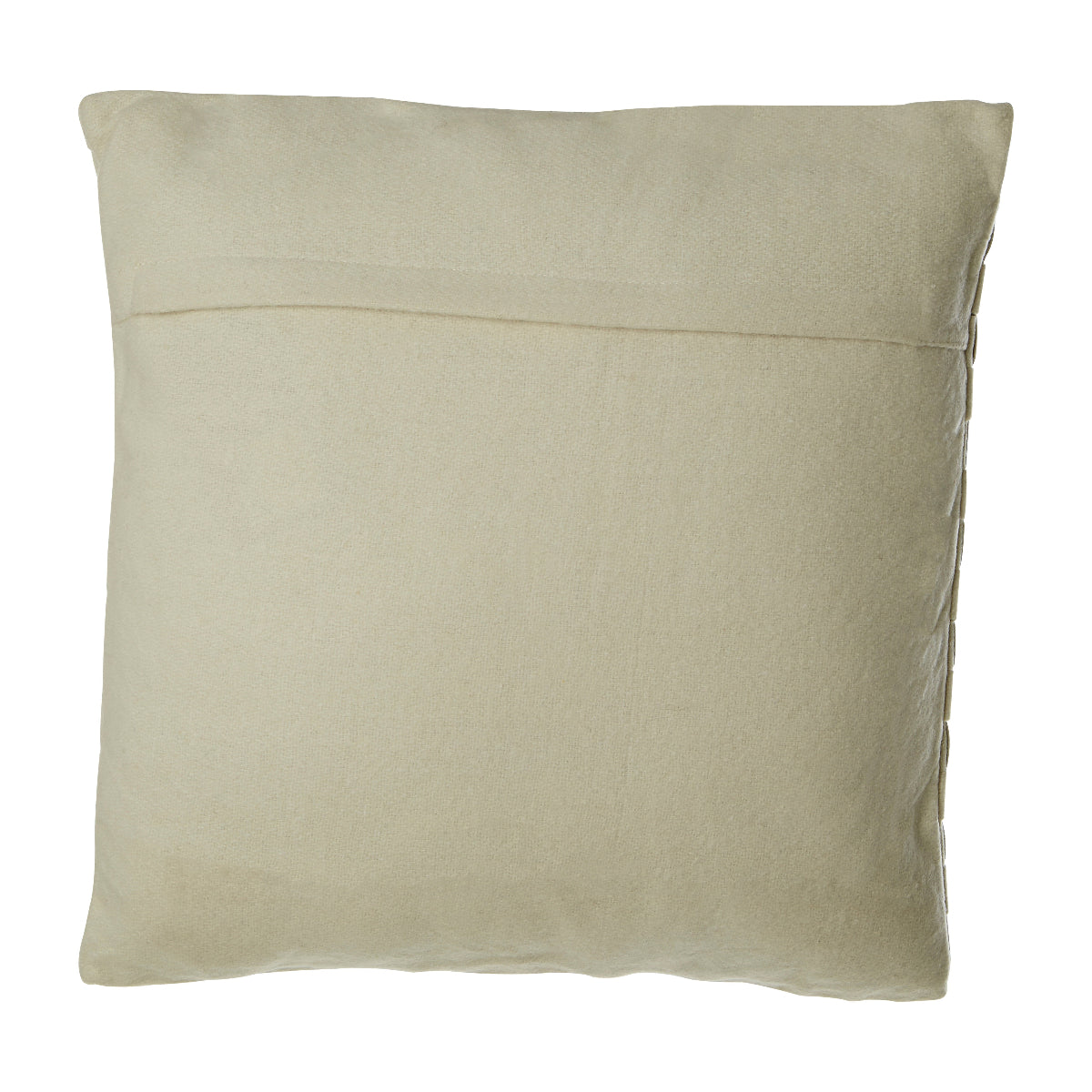 Beaumonde Home Bosie Kensington Townhouse Square Ivory And Silver Check Cushion 4
