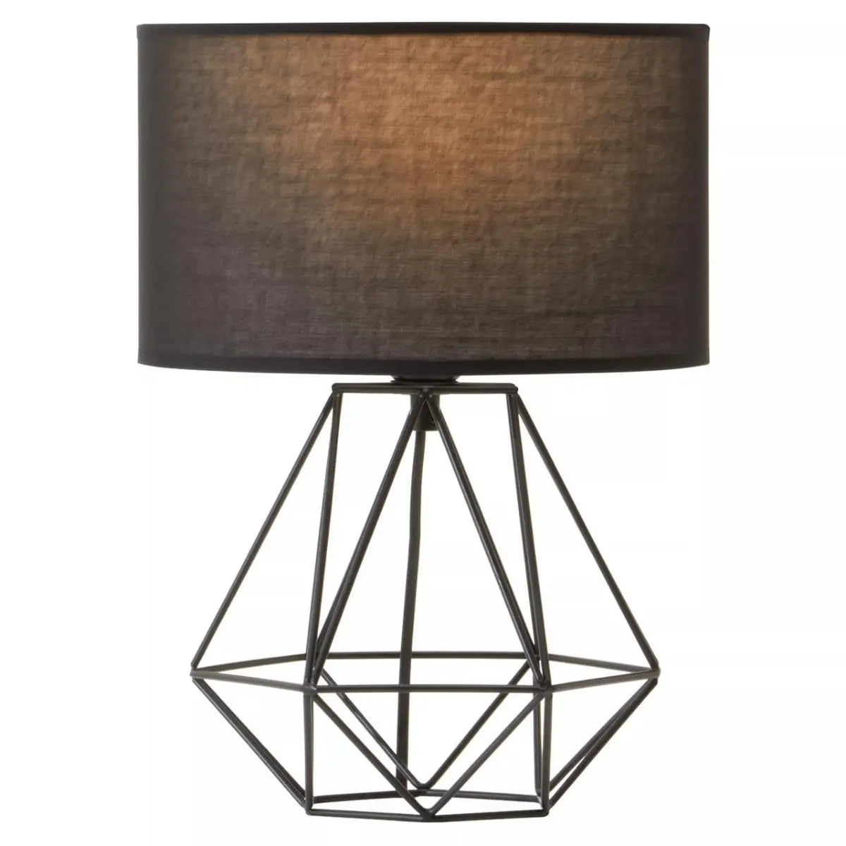 Beaumonde Home Geo Black Iron Table Light-Beaumonde