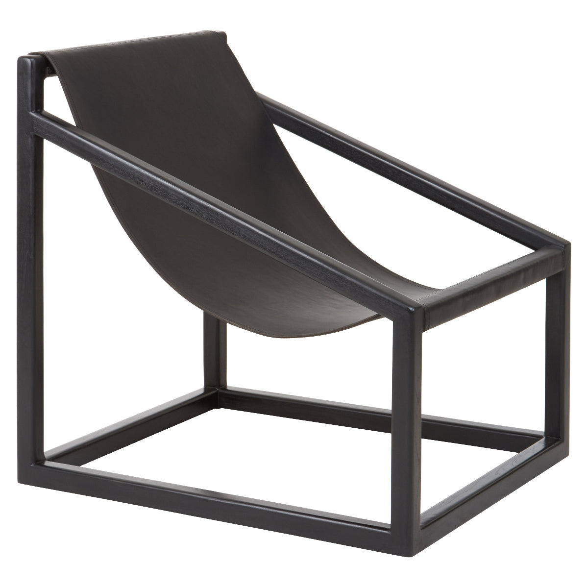 Beaumonde Home Kendari Black Cubic Frame Chair 7