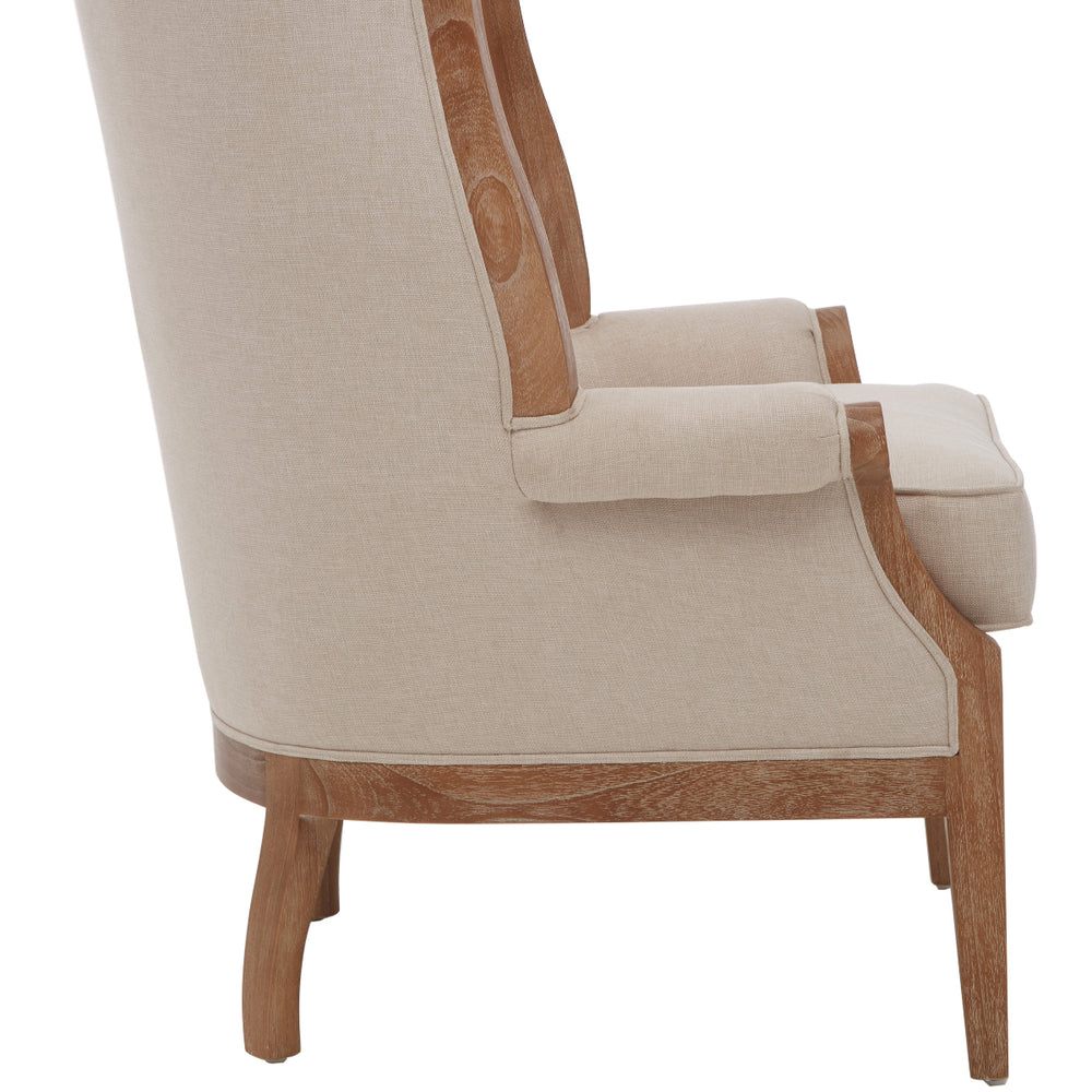 Beaumonde Home Cabra Cream Chair 7