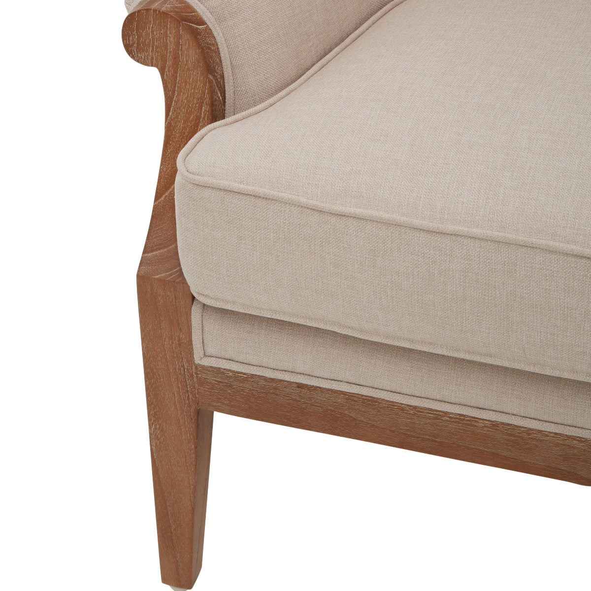 Beaumonde Home Cabra Cream Chair 4