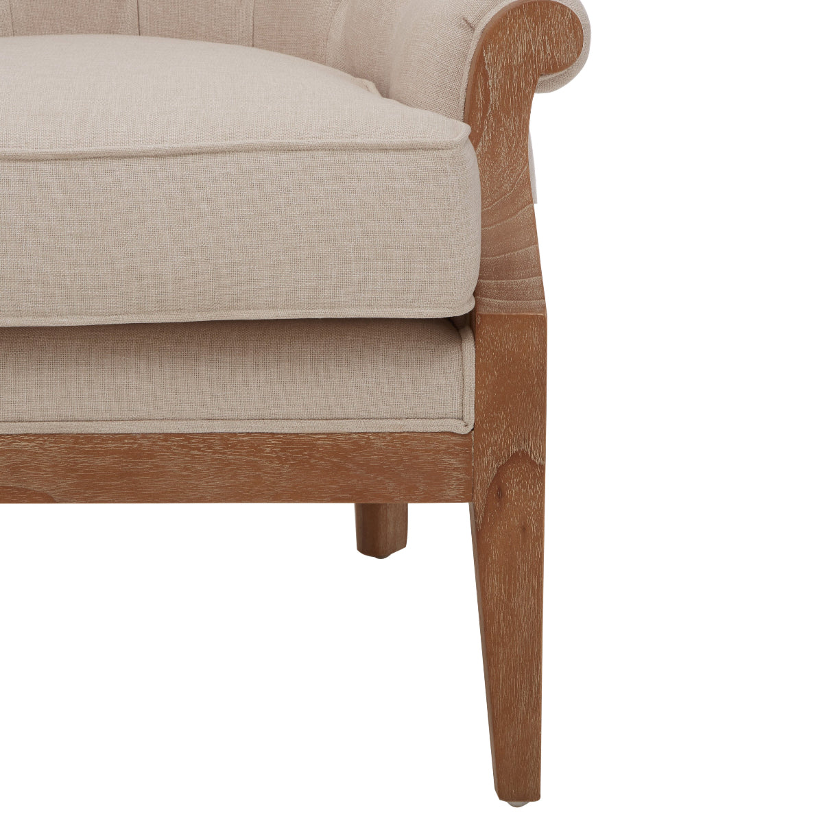 Beaumonde Home Cabra Cream Chair 3