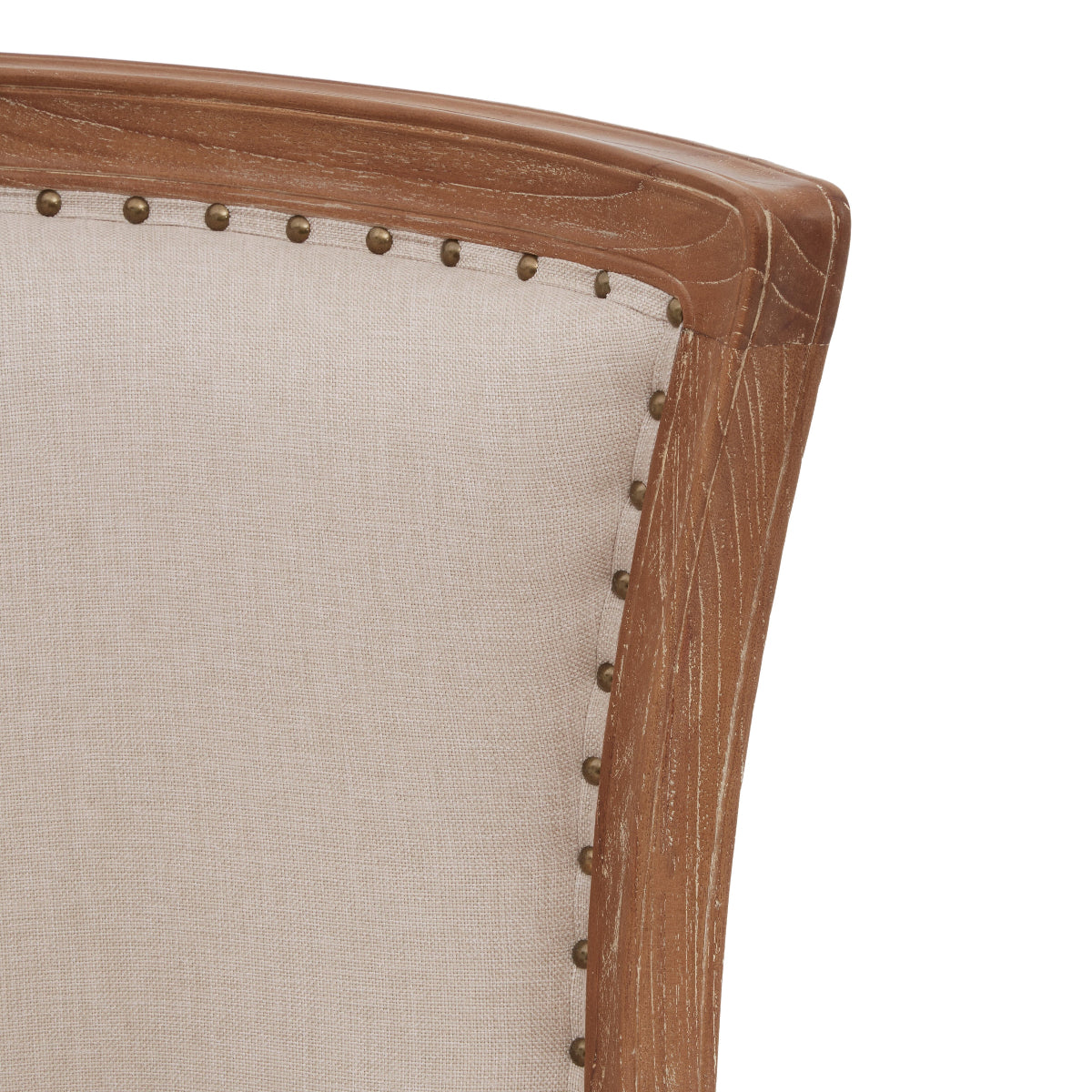 Beaumonde Home Cabra High Back Cream Chair 4