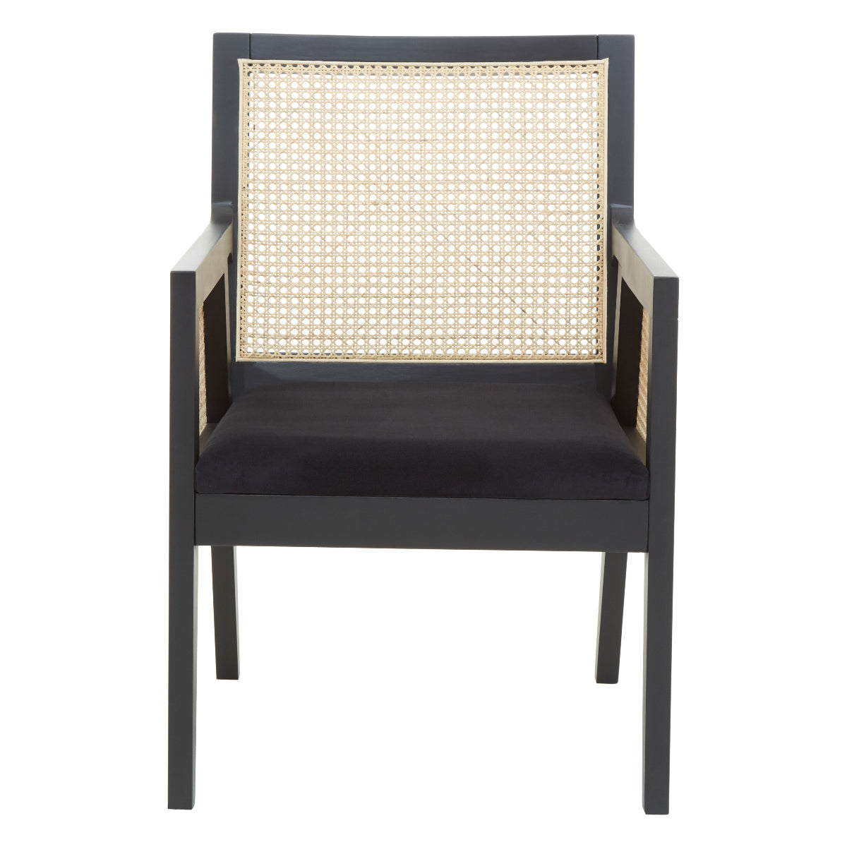 Beaumonde Home Corso Cane Rattan Back Chair 8
