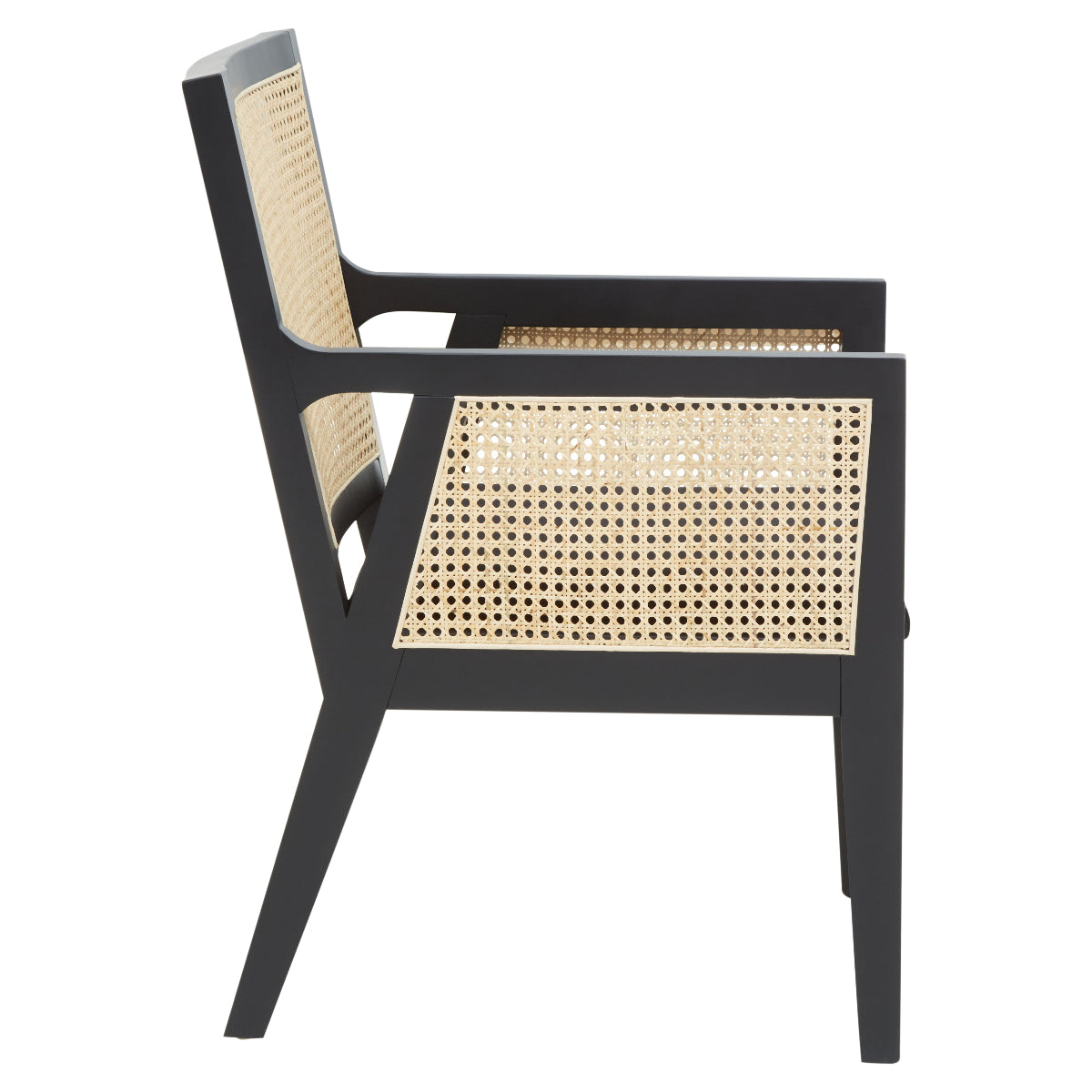 Beaumonde Home Corso Cane Rattan Back Chair 7