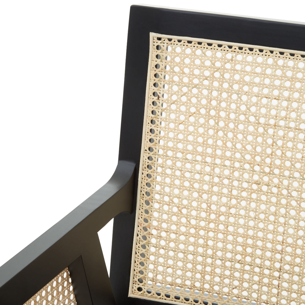 Beaumonde Home Corso Cane Rattan Back Chair 5
