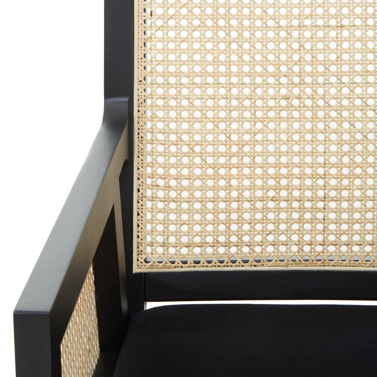 Beaumonde Home Corso Cane Rattan Back Chair 4