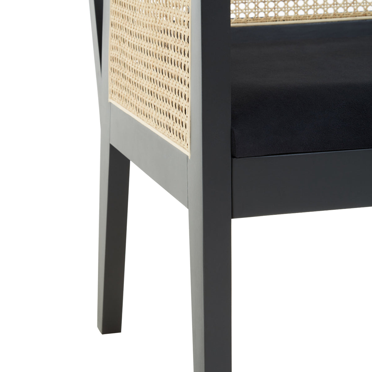 Beaumonde Home Corso Cane Rattan Back Chair 2