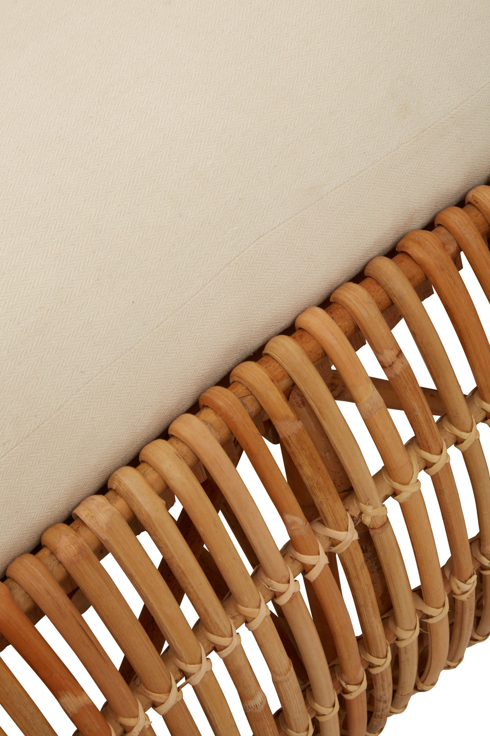 Beaumonde Home Manado Natural Rattan Bench 2