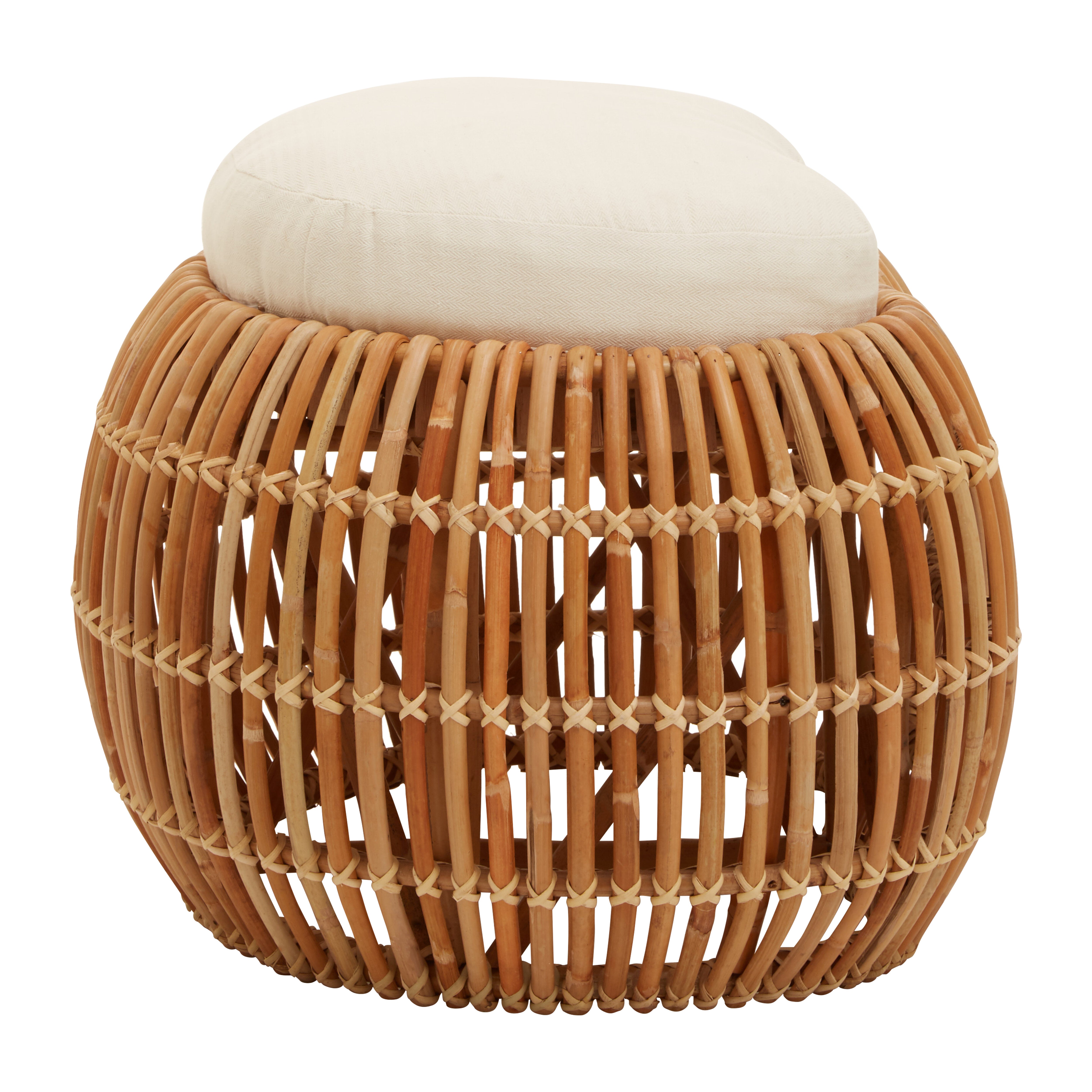 Beaumonde Home Manado Natural Rattan Bean Bench 5