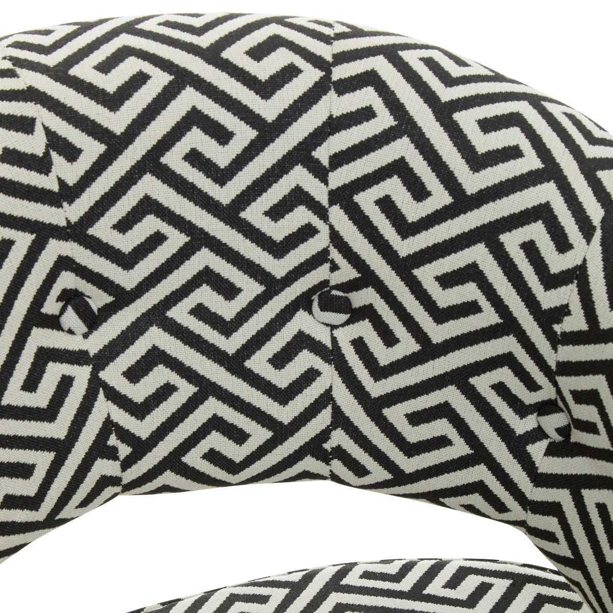 Beaumonde Home Regents Park Greek Key Design Cutout Lounge Chair 2