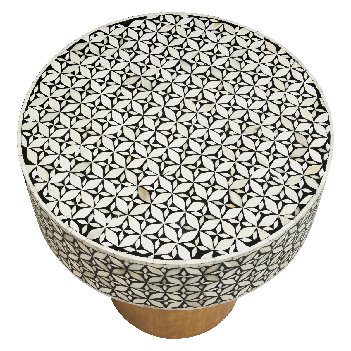 Beaumonde Home Fusion Round Side Table 15