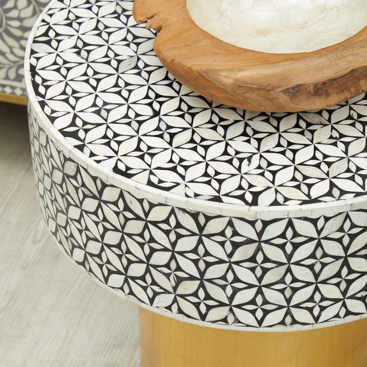 Beaumonde Home Fusion Round Side Table 11