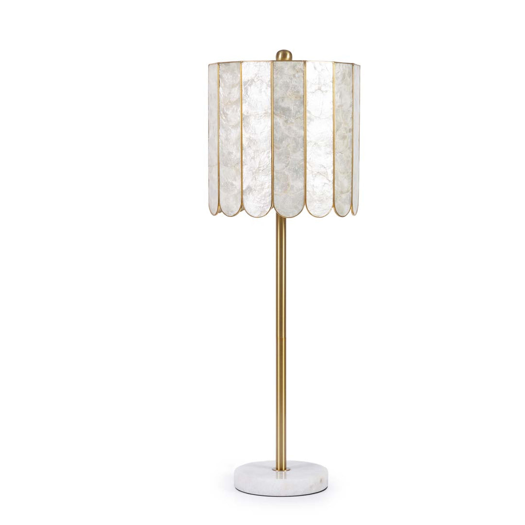 Mindy Brownes Mother Of Pearl Buffet Lamp-Beaumonde