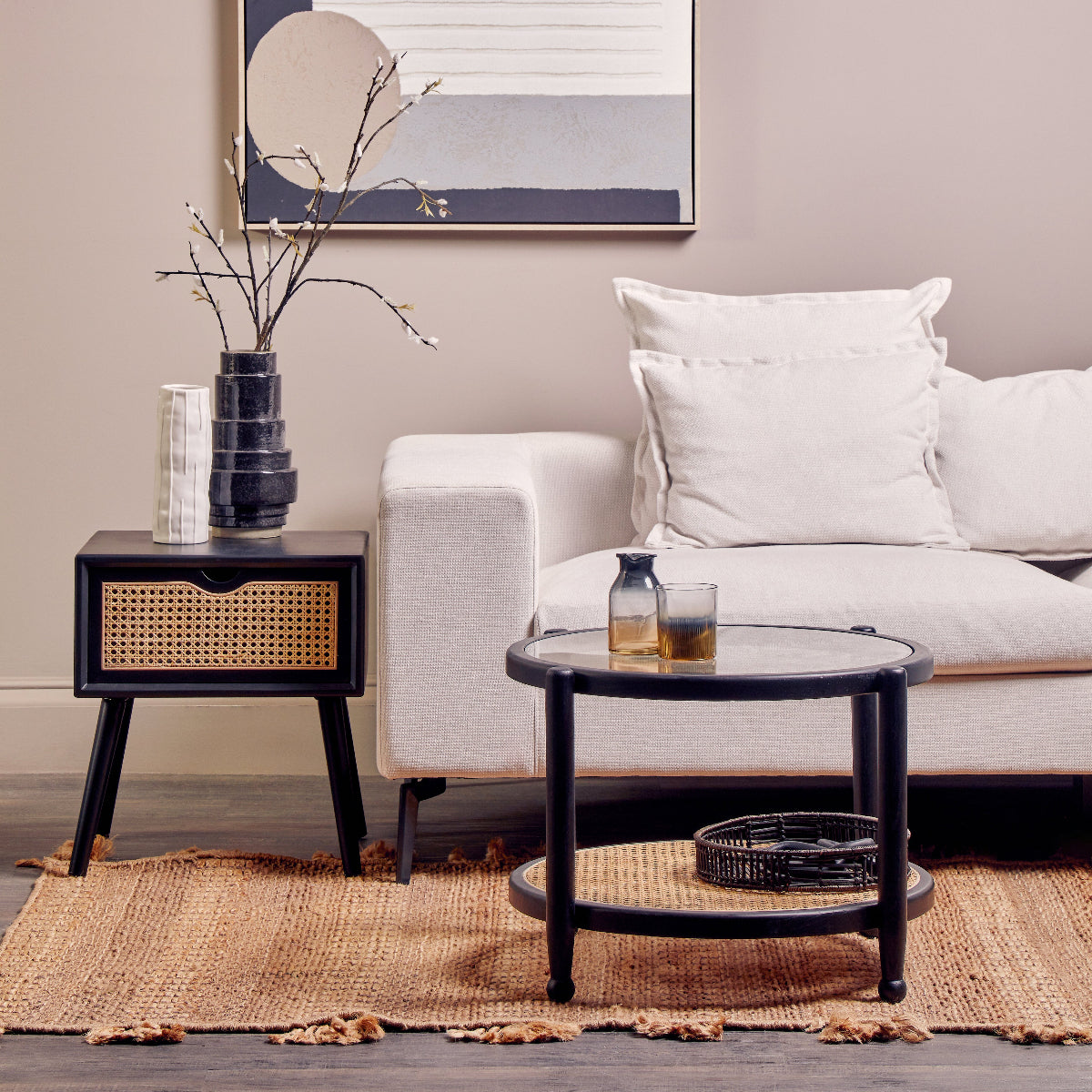 Beaumonde Home Cebu 1 Drawer Side Table 3