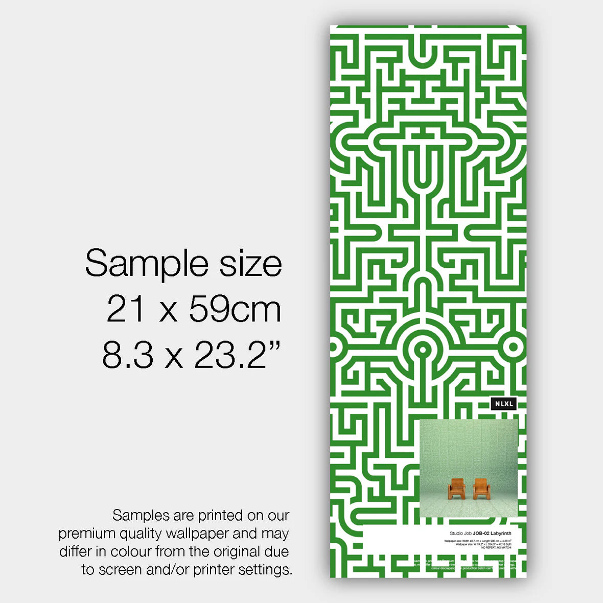 NLXL Labyrinth Wallpaper-Beaumonde