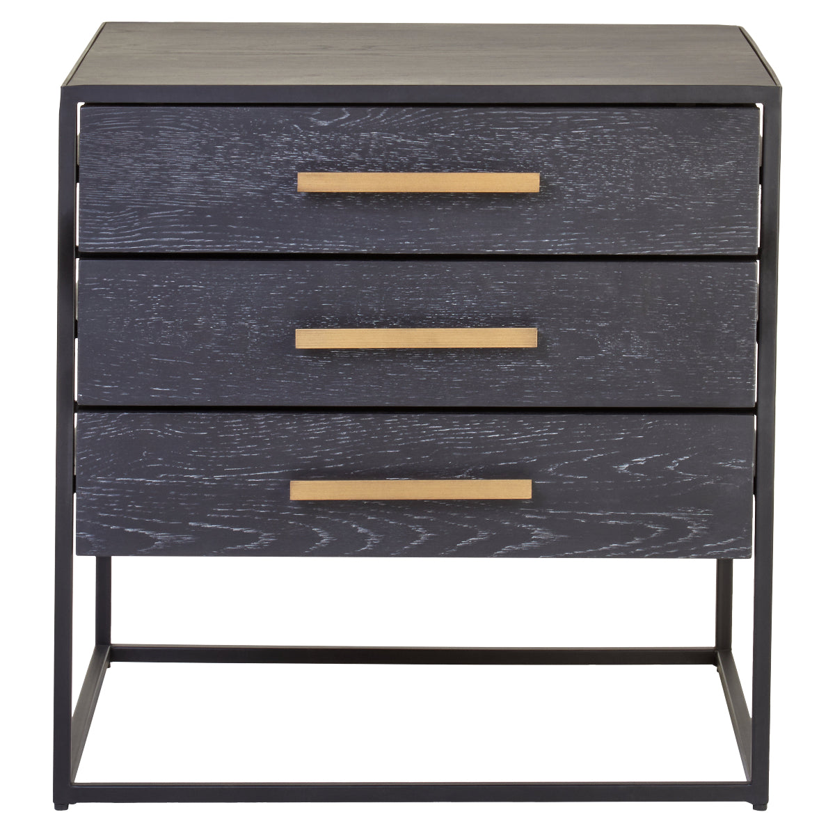 Beaumonde Home Judd Three Drawer Side Table 9