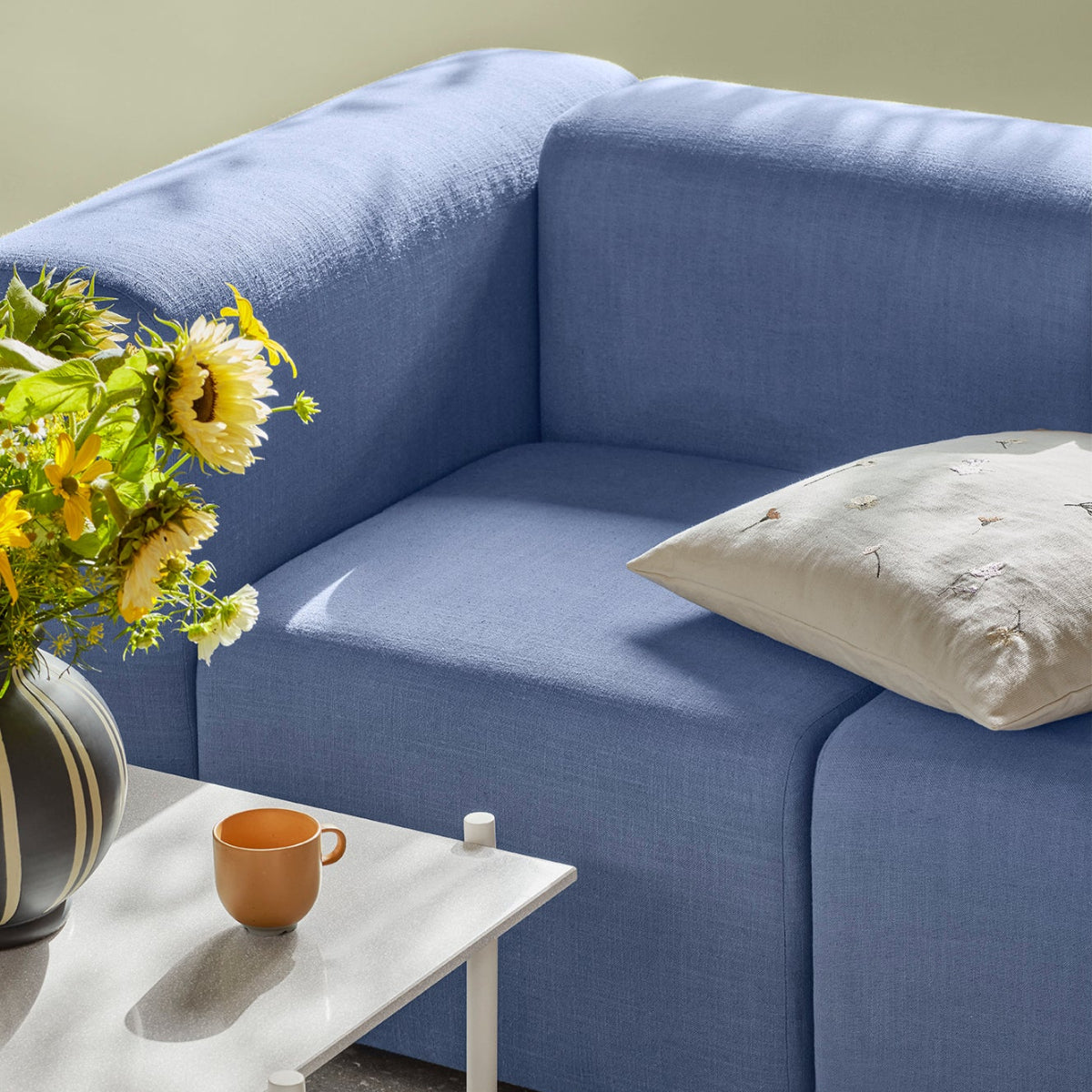 Broste Copenhagen Lagoon Module Corner Chair Right-Beaumonde