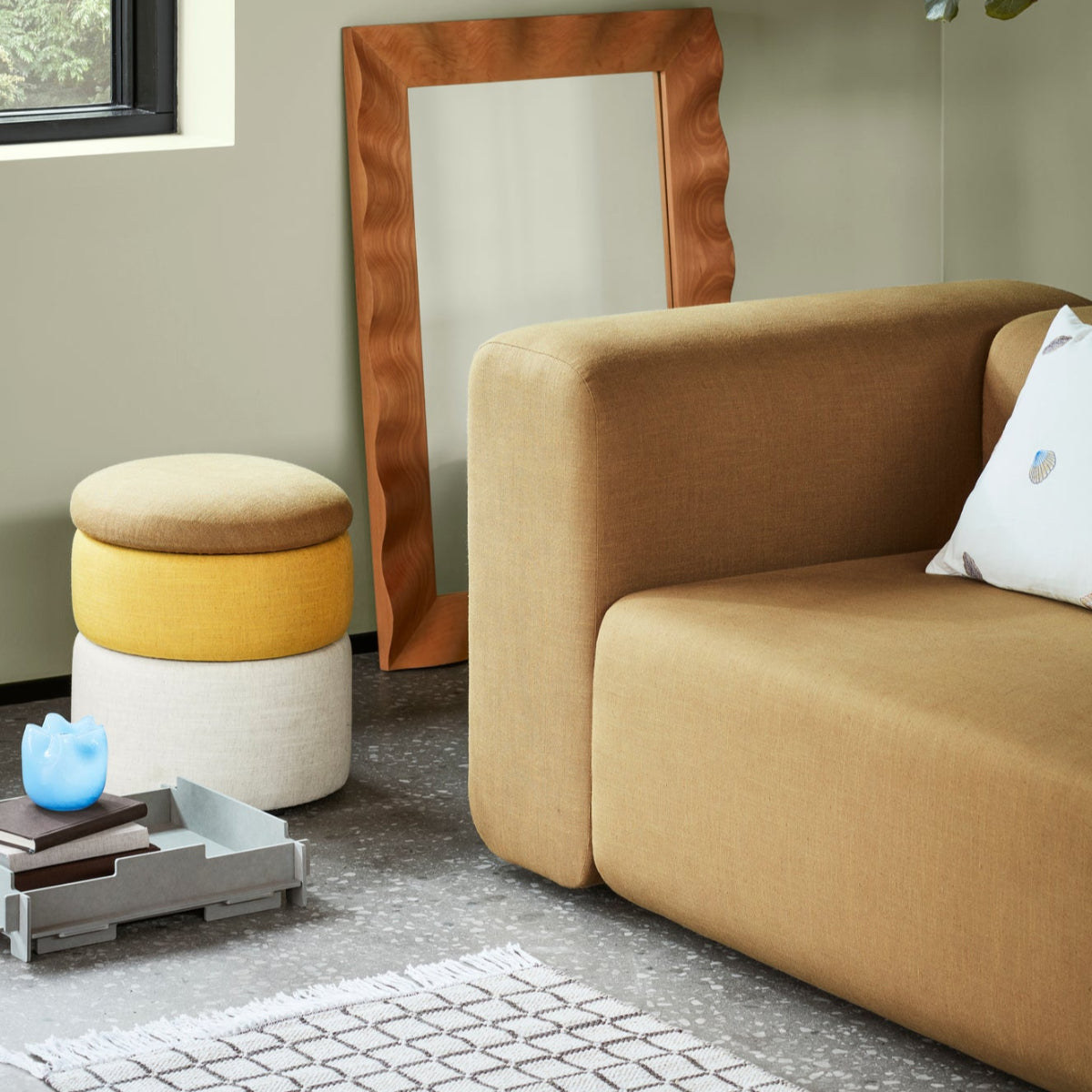 Broste Copenhagen Lagoon Module Corner Chair Right-Beaumonde