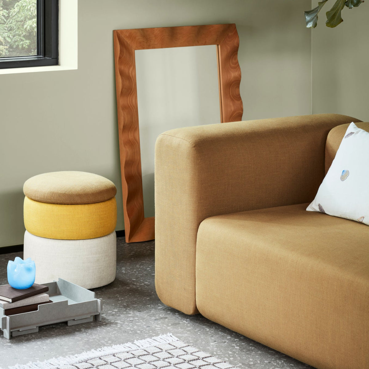 Broste Copenhagen Pond Pouf Small-Beaumonde