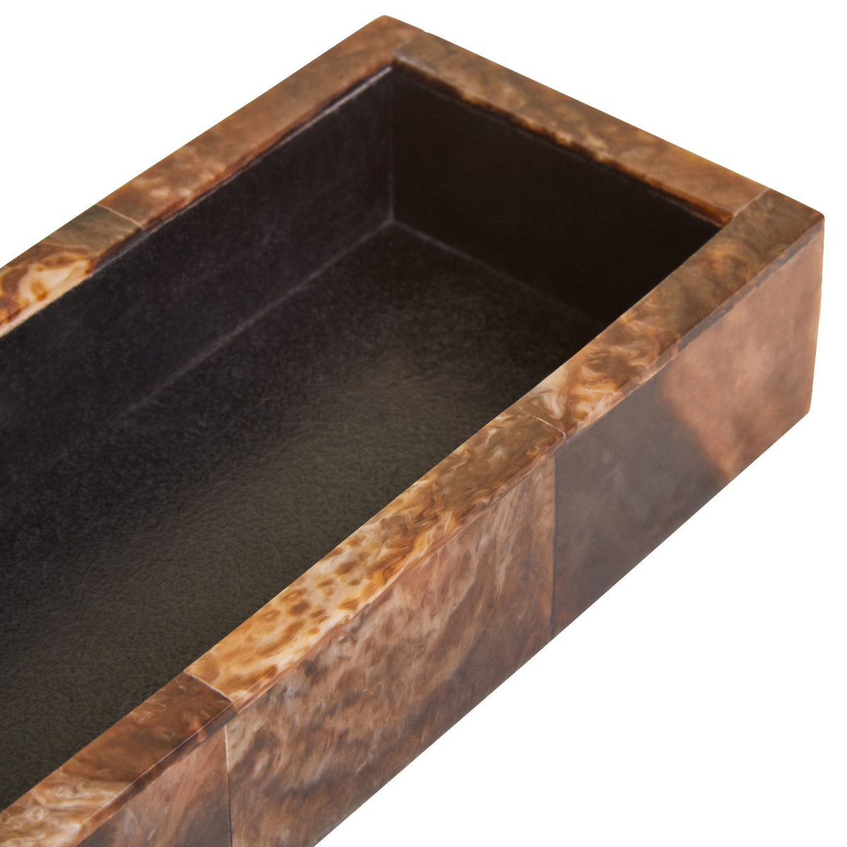 Beaumonde Home Churchill Games Brown And Black Finish Five Dice Set 3