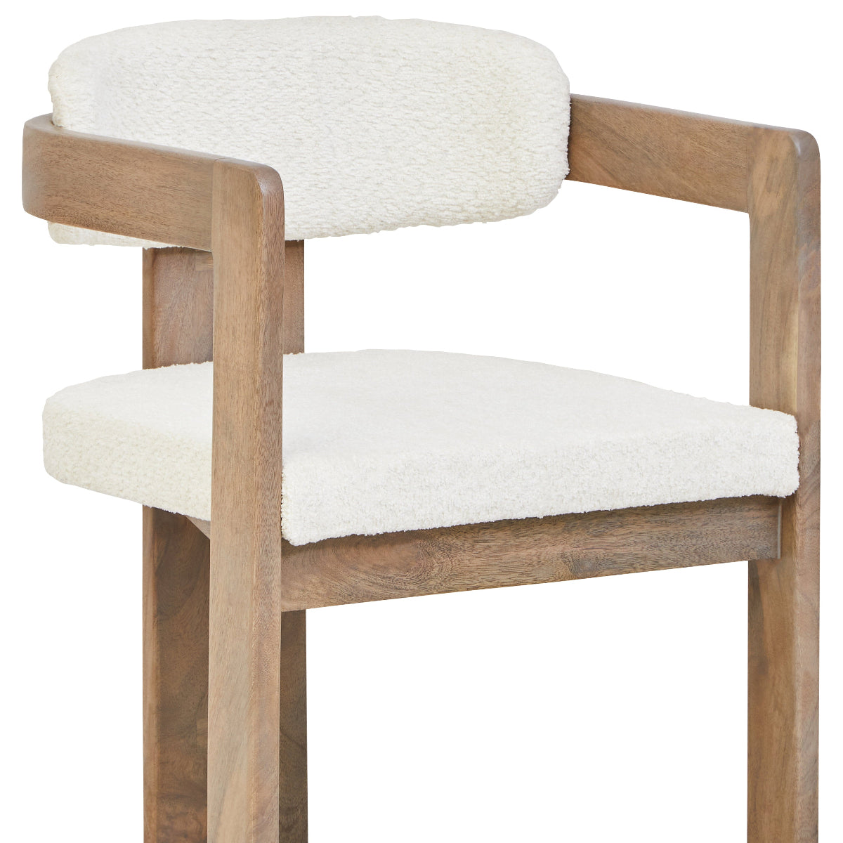 Beaumonde Home Torello Grey Mango Wood Chair 21