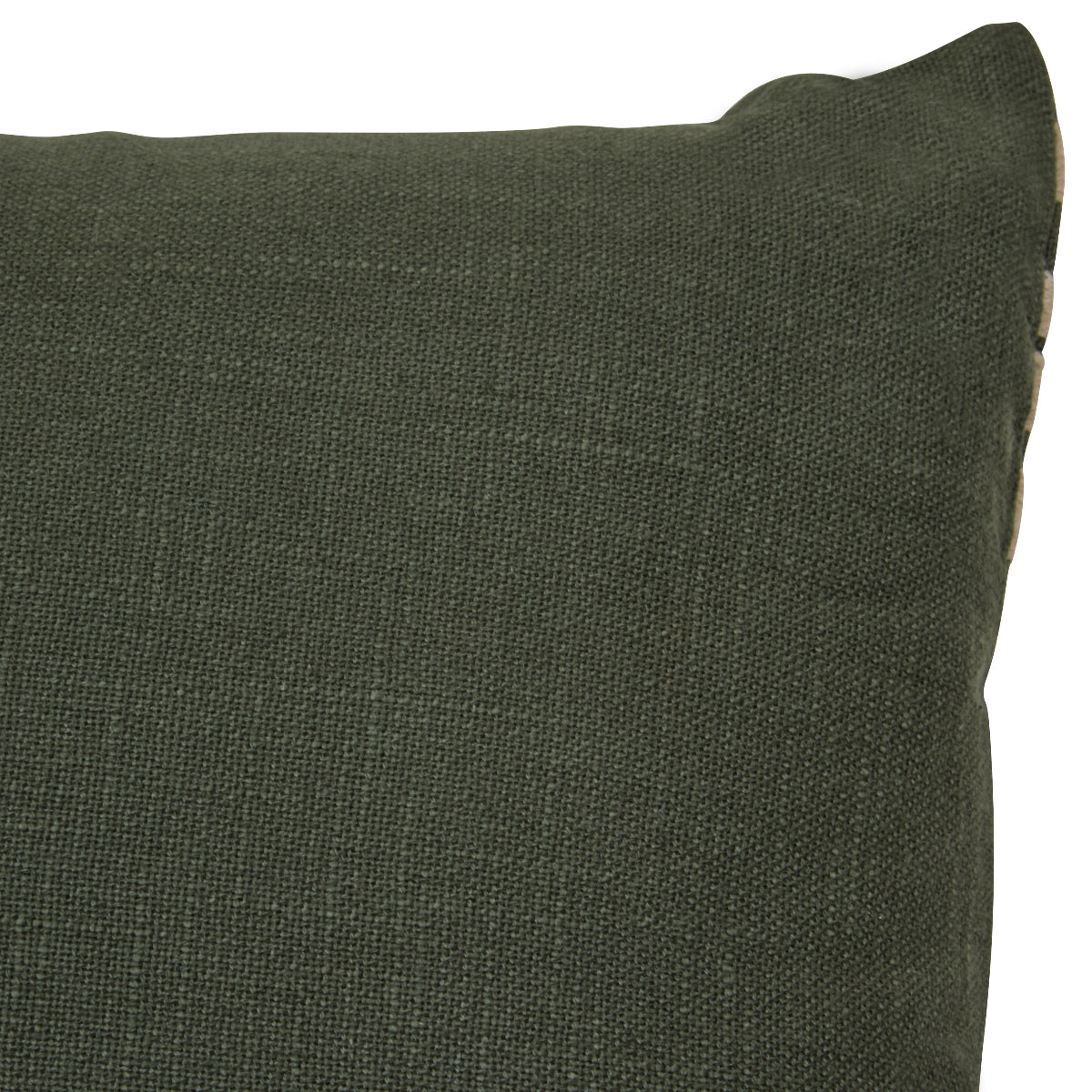 Beaumonde Home Bosie Ozella Natural And Green Cushion 10