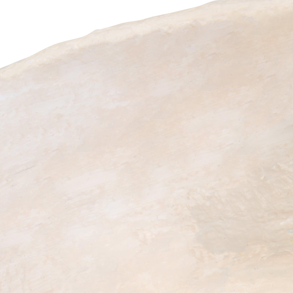 Beaumonde Home Sanai Cotton Mache Round Tray With Decorative Handles 7