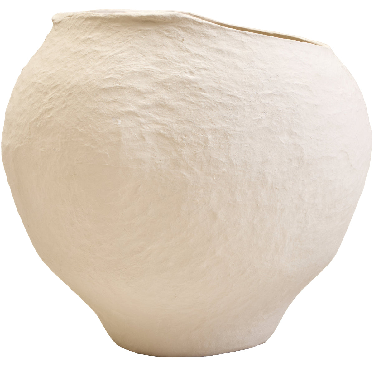 Beaumonde Home Sanai Cotton Mache Large Beige Planter 10