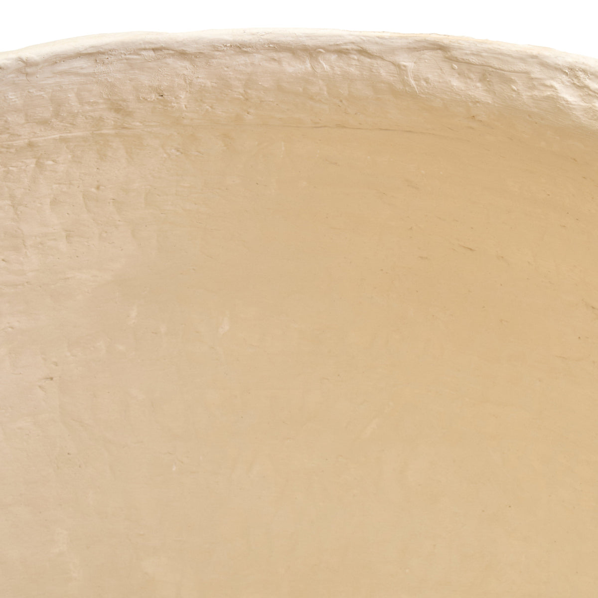 Beaumonde Home Sanai Cotton Mache Large Beige Planter 6