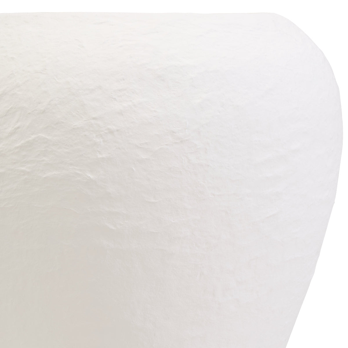 Beaumonde Home Sanai Cotton Mache Large White Planter 5