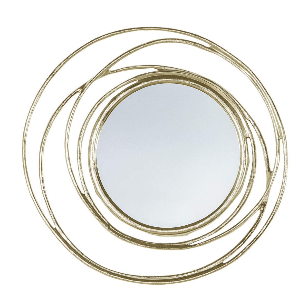 Gallery Direct Allende Mirror Satin Gold 660x80x660mm