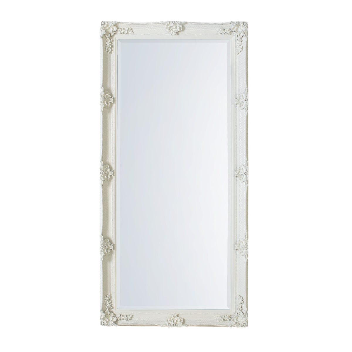 Gallery Direct Abbey Leaner Mirror Cream 1650x795mm