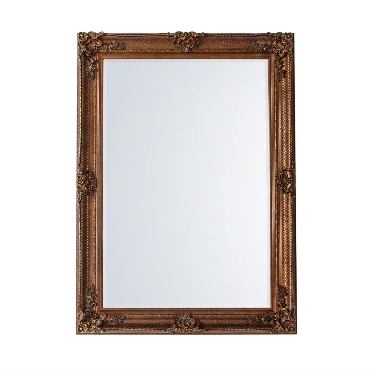 Gallery Direct Abbey Rectangle Mirror Gold 1095x790mm