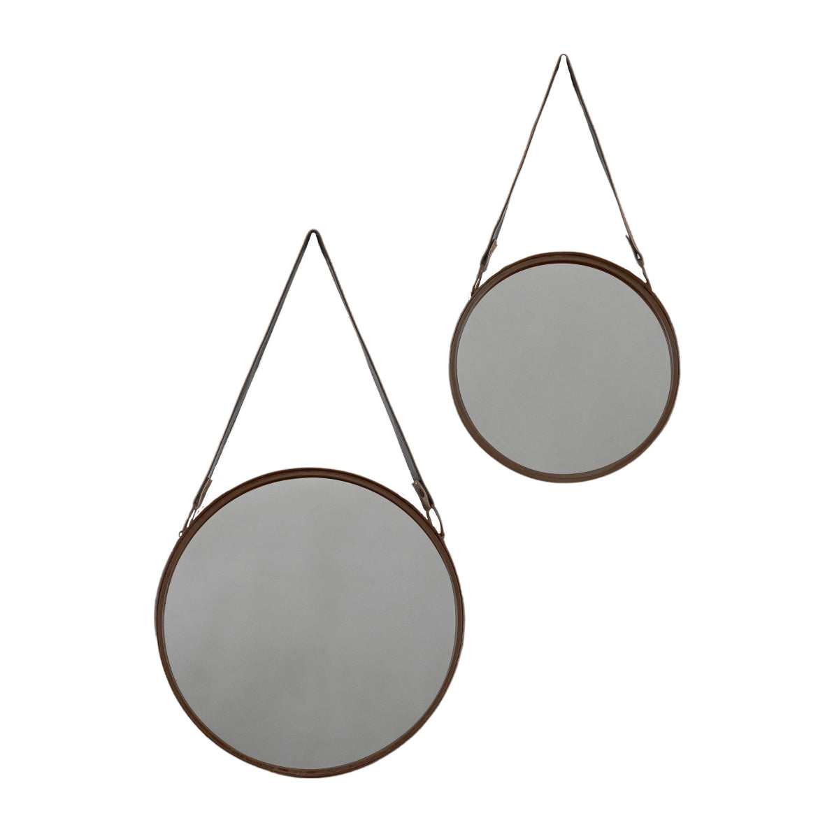 Gallery Direct Marston Mirrors Bronze (Set of 2) 400 & 300mm