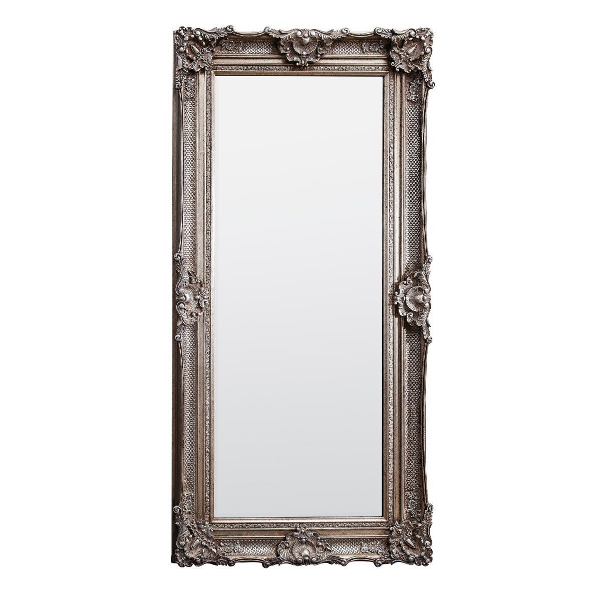 Gallery Direct Stretton Leaner Mirror Silver 1770x890mm