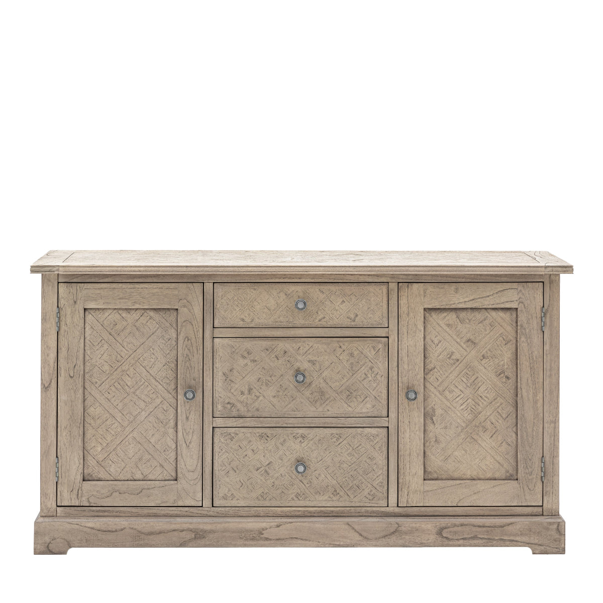 Gallery Direct Mustique 2 Door 3 Drawer Sideboard 1500x450x800mm