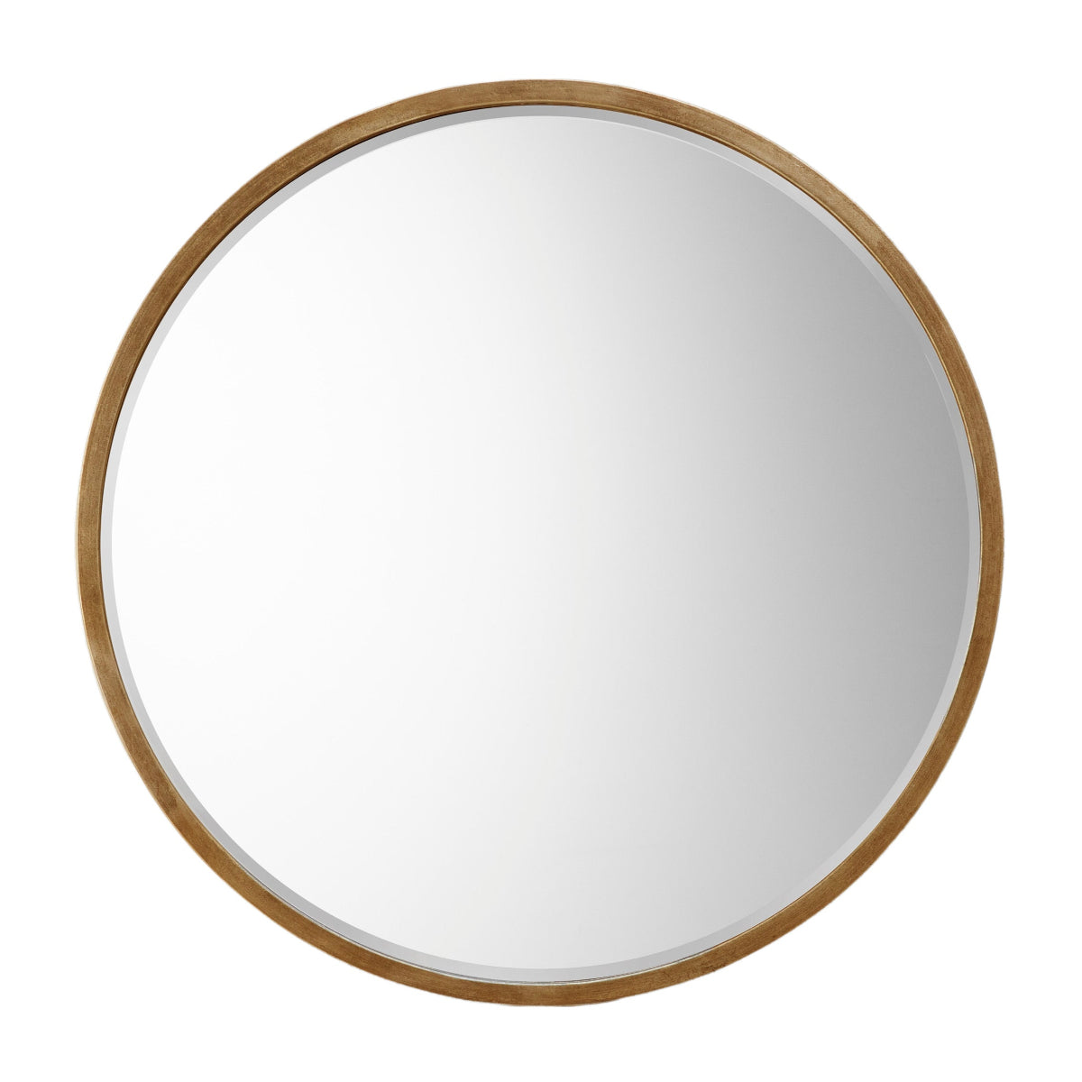 Gallery Direct Higgins Round Mirror Antique Gold 800x800mm