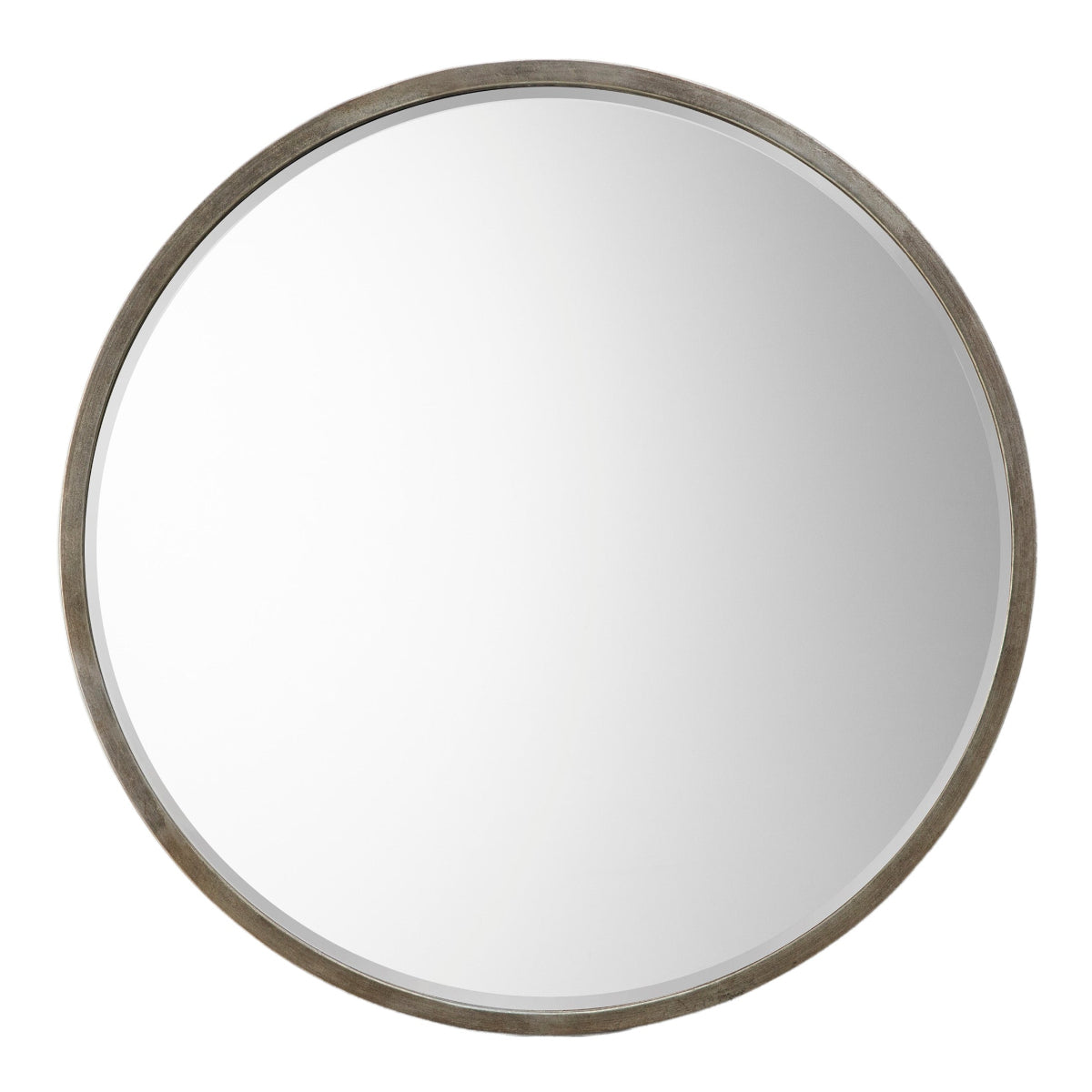 Gallery Direct Higgins Round Antique Silver 800x800mm