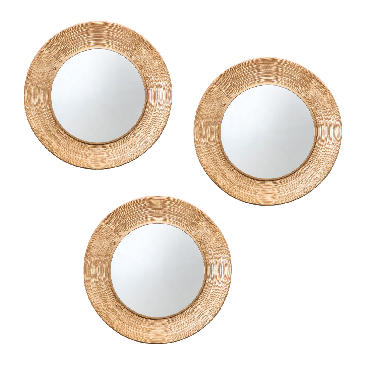 Gallery Direct Knowle Mirror Trio 510x50x510mm
