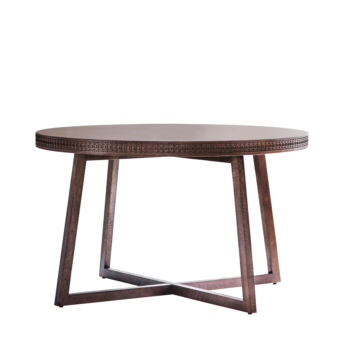 Gallery Direct Boho Retreat Round Dining Table 1200x1200x750mm