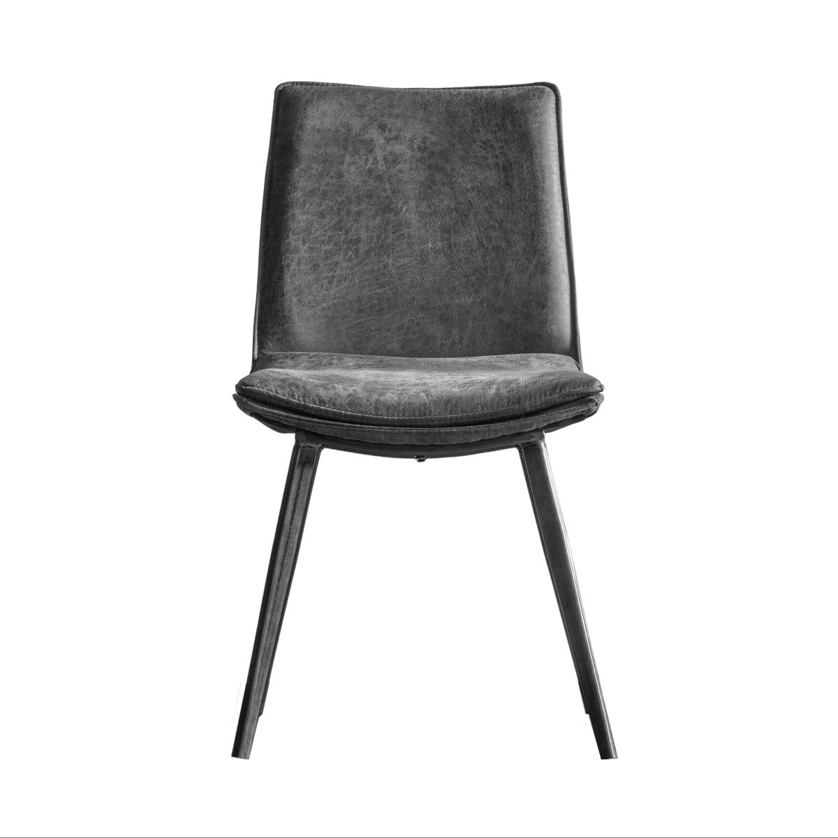 Gallery Direct Hinks Chair Grey (2pk)