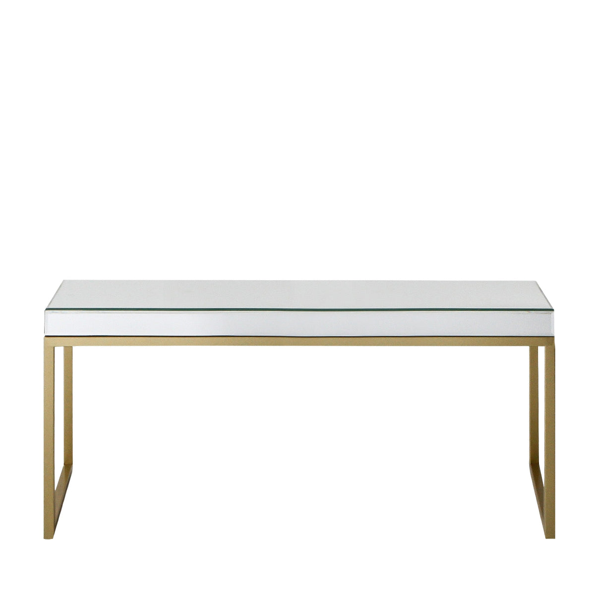 Gallery Direct Pippard Coffee Table Champagne 900x900x460mm