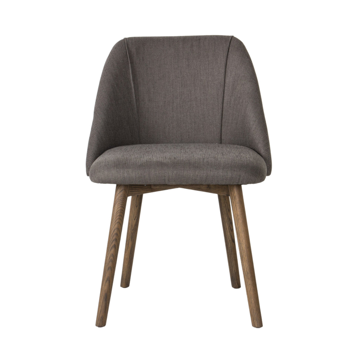 Gallery Direct Elliot Dining Chair Slate Grey (2pk) 570x610x840mm