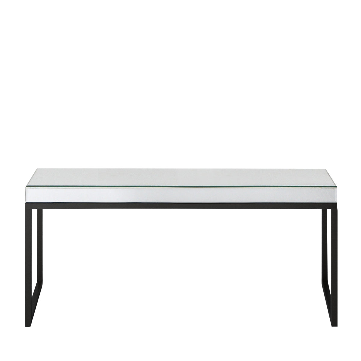 Gallery Direct Pippard Coffee Table Black 900x900x460mm